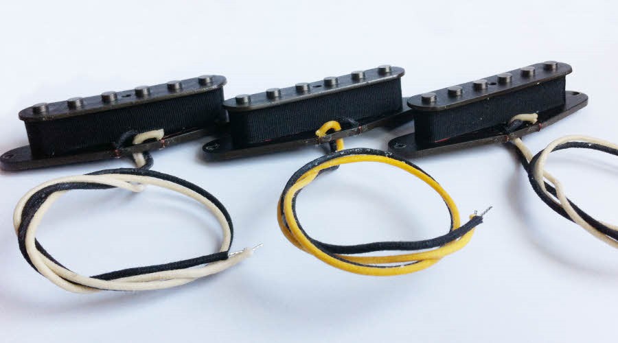 Pickups Taped for Protection